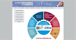 Desktop Screenshot of ceform.es