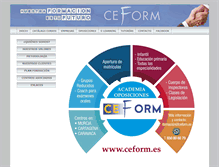 Tablet Screenshot of ceform.es